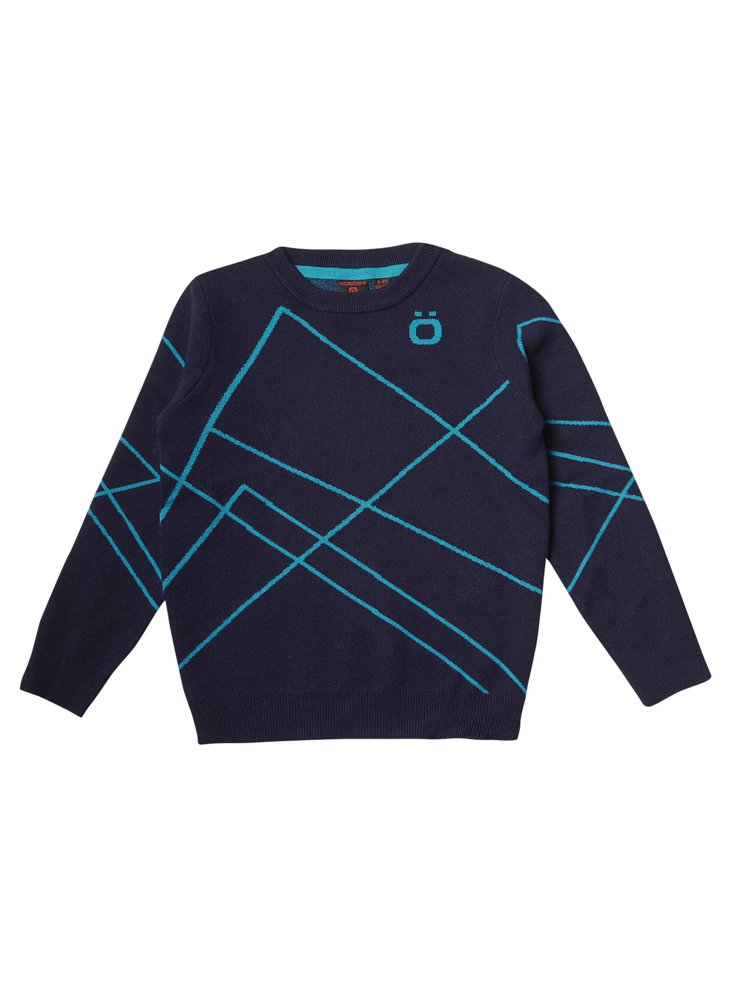 KOROSHI Свитер в Синий: спереди