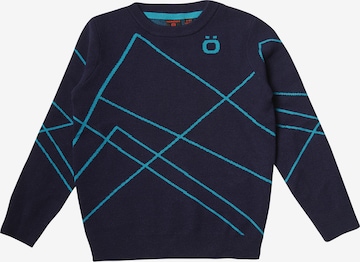 mėlyna KOROSHI Megztinis: priekis