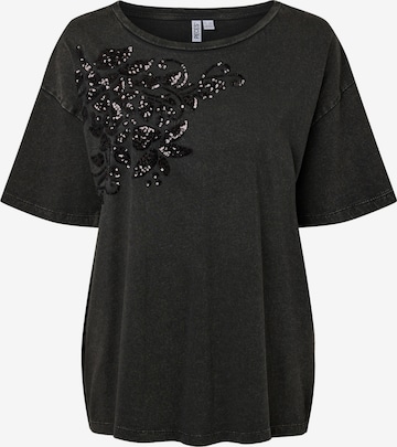 T-shirt 'PCMIE' PIECES en noir : devant