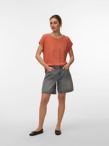 VERO MODA Shirt 'VMAVA' in Oranje