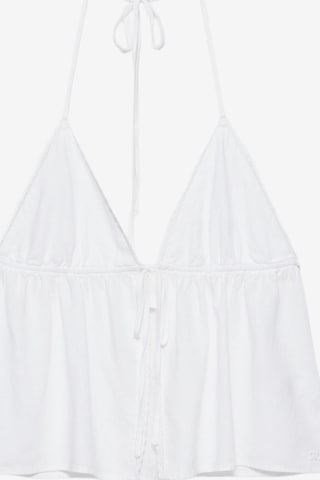 Pull&Bear Toppi 'PACIFIC' värissä valkoinen: etupuoli