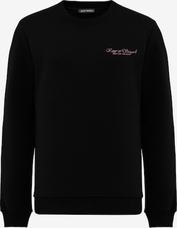 Sweat-shirt Jacey Quinn en noir : devant