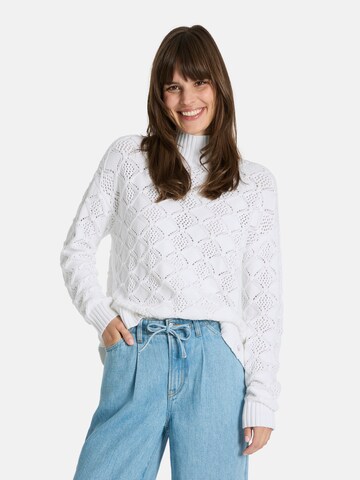 LIEBLINGSSTÜCK Pullover 'Coline' in Weiß: Vorderseite