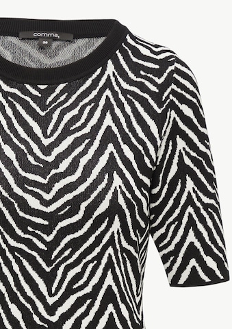COMMA Kleid in Schwarz