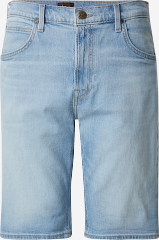 Lee tavaline Teksapüksid, värv sinine: eest vaates