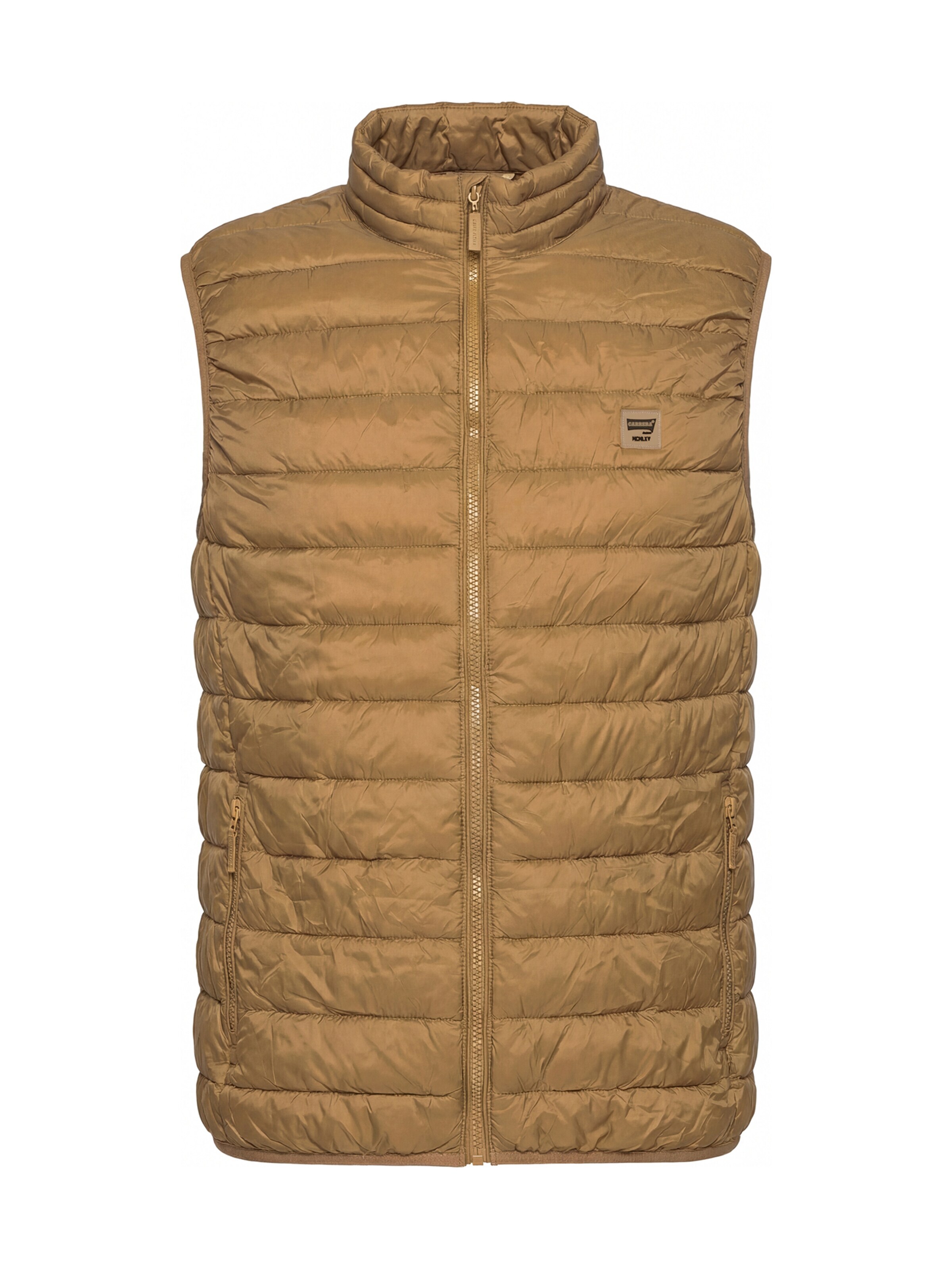 Carrera Jeans Weste 'Windproof'‌ in Beige: Vorderseite