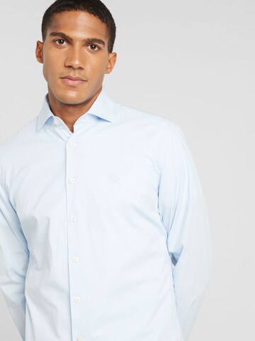 Coupe regular Chemise business 'ESS' Hackett London en bleu