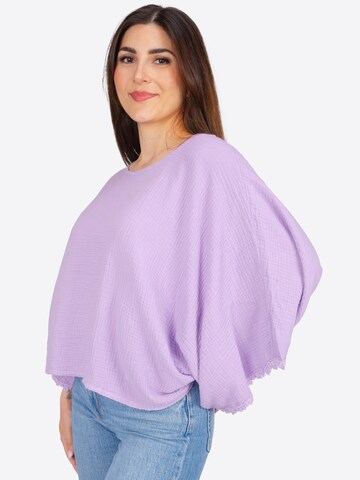 Seasons of April Blouse in Purple