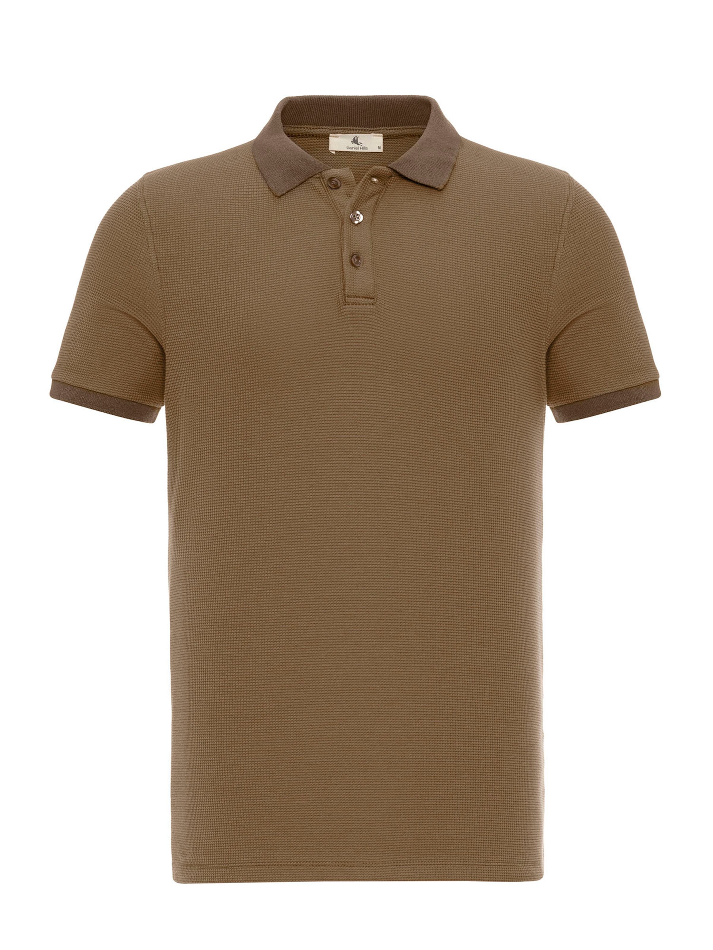 Daniel Hills Tričko – hnědá: přední strana