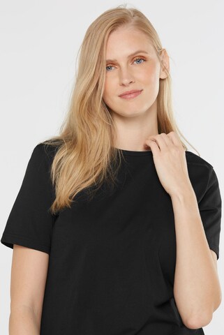 SENSES.THE LABEL T-Shirt in Schwarz