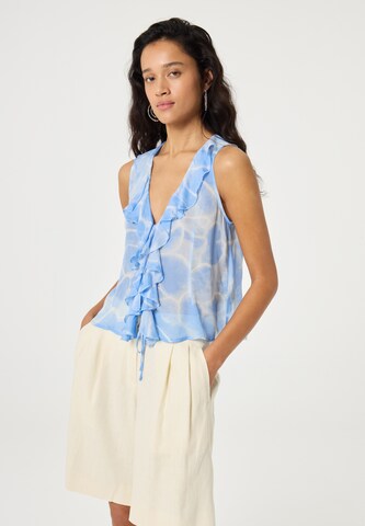 Fabienne Chapot Top in Wit: voorkant