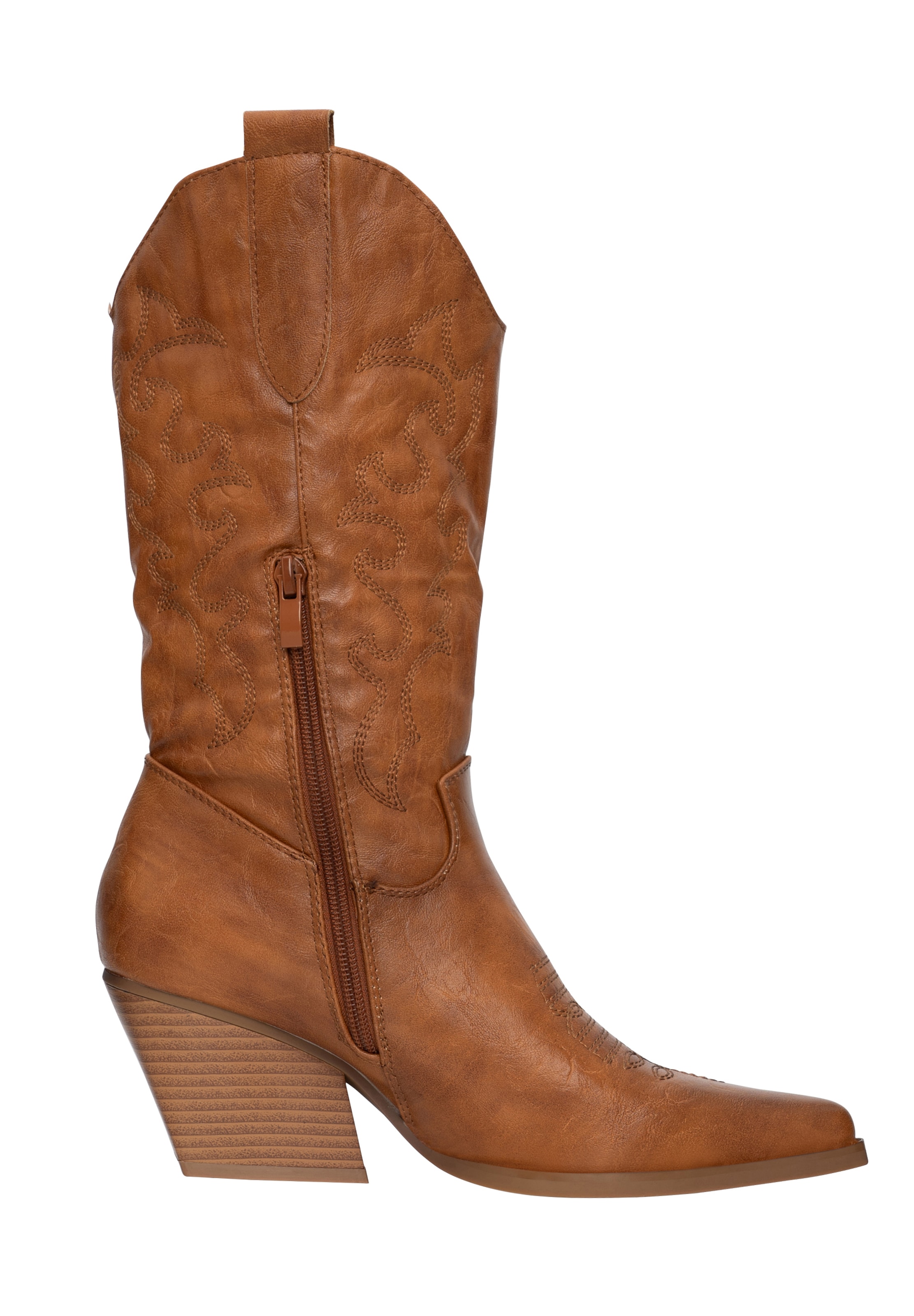 Salinyang Cowboylaarzen in Bruin