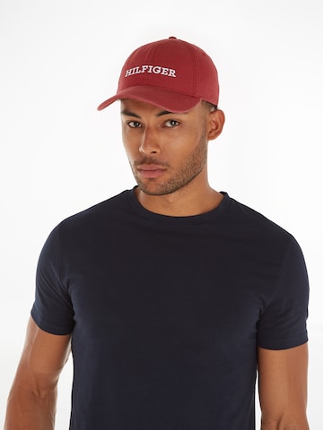 TOMMY HILFIGER Cap in Pink: front