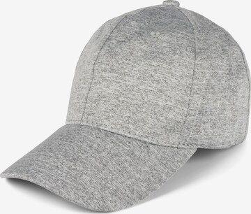 styleBREAKER Cap 'Baseball Cap meliert' in Grey: front