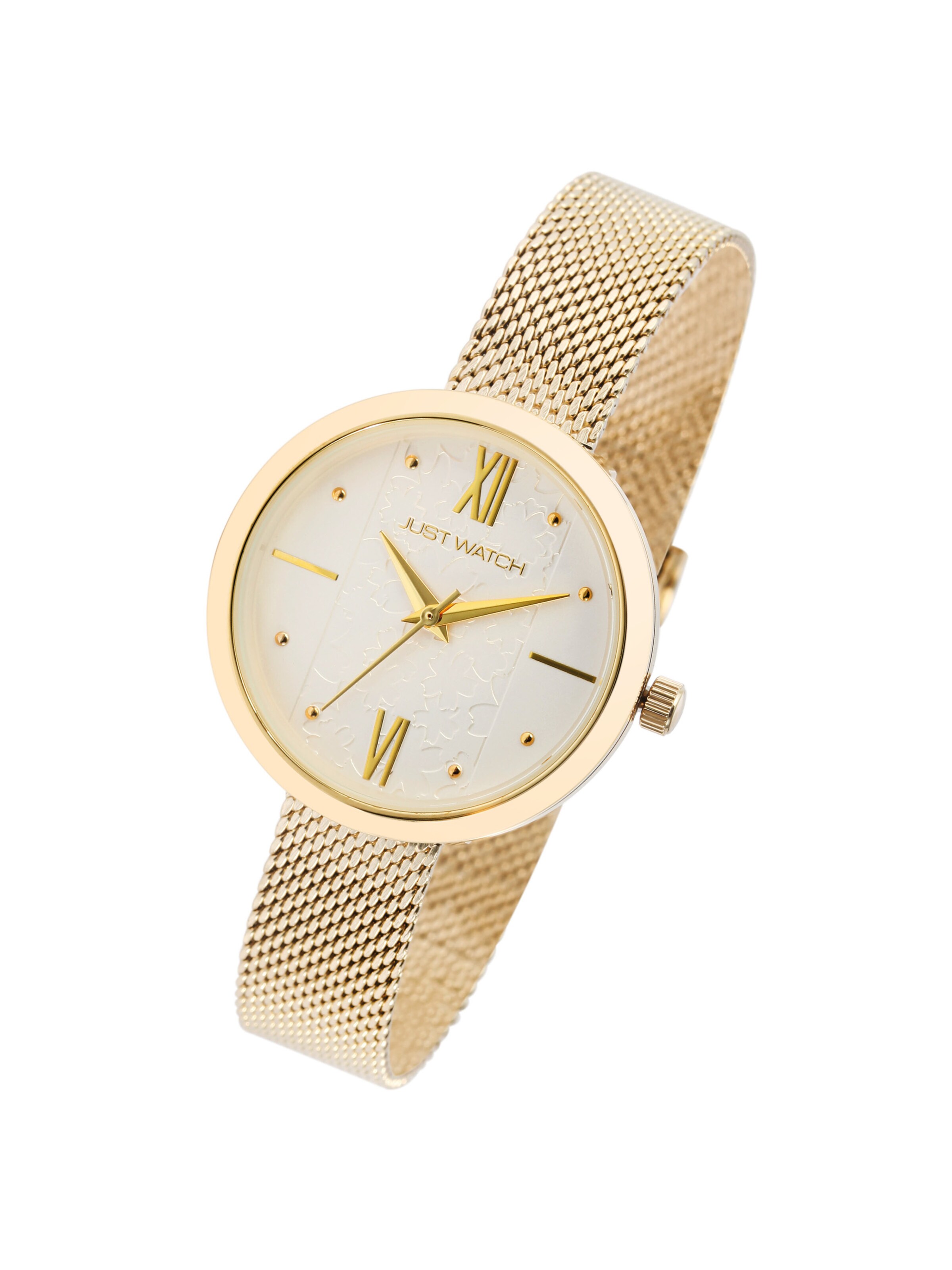 Just Watch Analog Watch 'Salietta, Mineralglas' in Gold