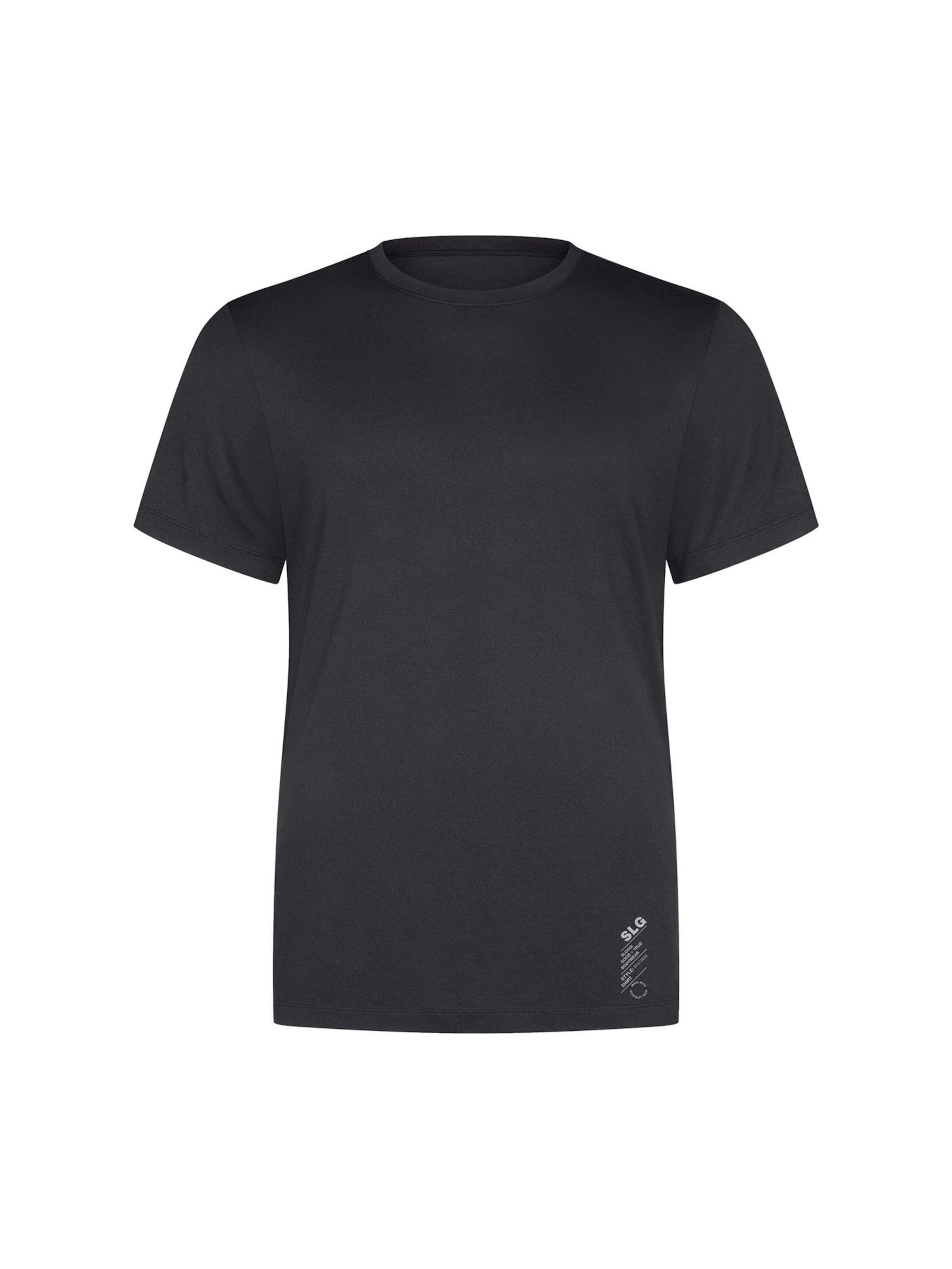SLOGGI T-Shirt ' Base Soft ' in Schwarz: Vorderseite