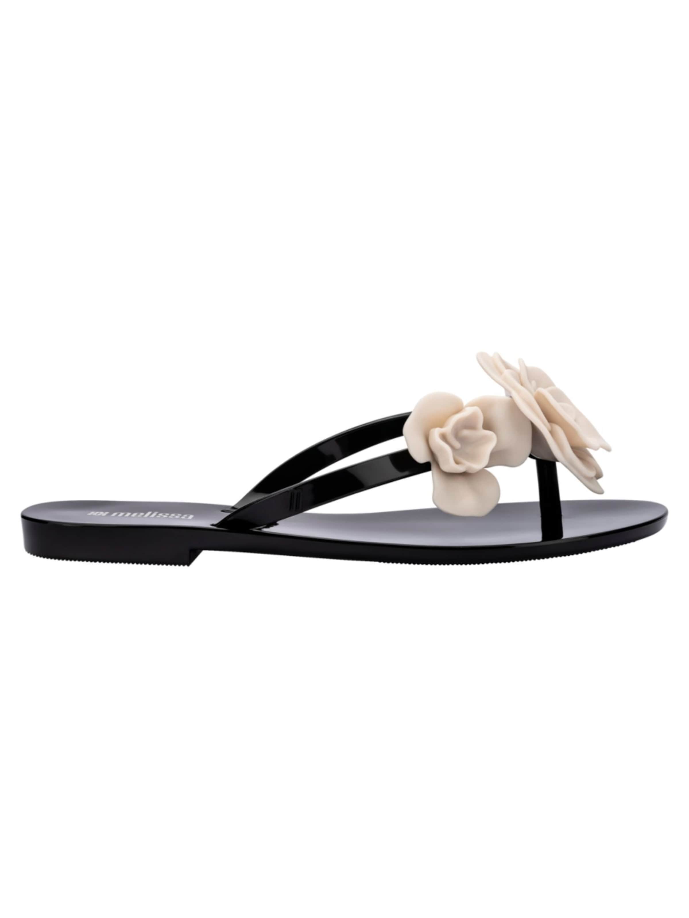 MELISSA T-Bar Sandals 'Harmonic' in Black: front