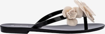 MELISSA Teenslipper 'Harmonic' in Zwart: voorkant
