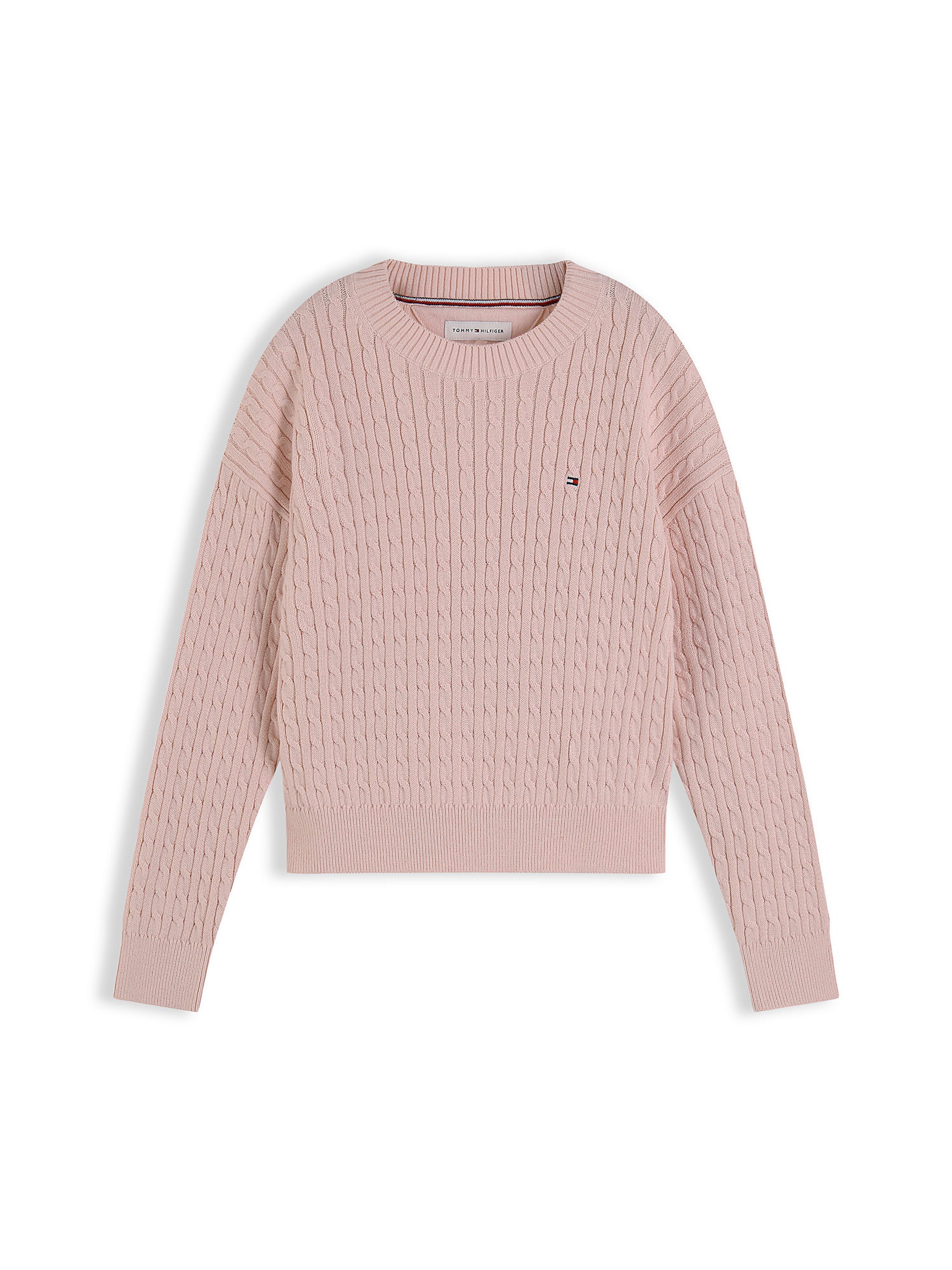 TOMMY HILFIGER Pullover in Pink: Vorderseite