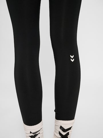 Hummel Skinny Sportbroek 'Pulse' in Zwart