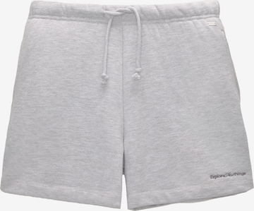 regular Pantaloni di Pull&Bear in grigio: frontale