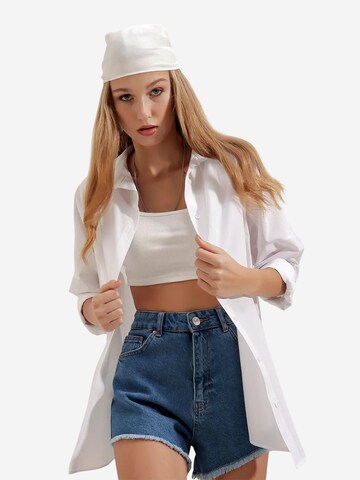 Camicia da donna di Bigdart in bianco