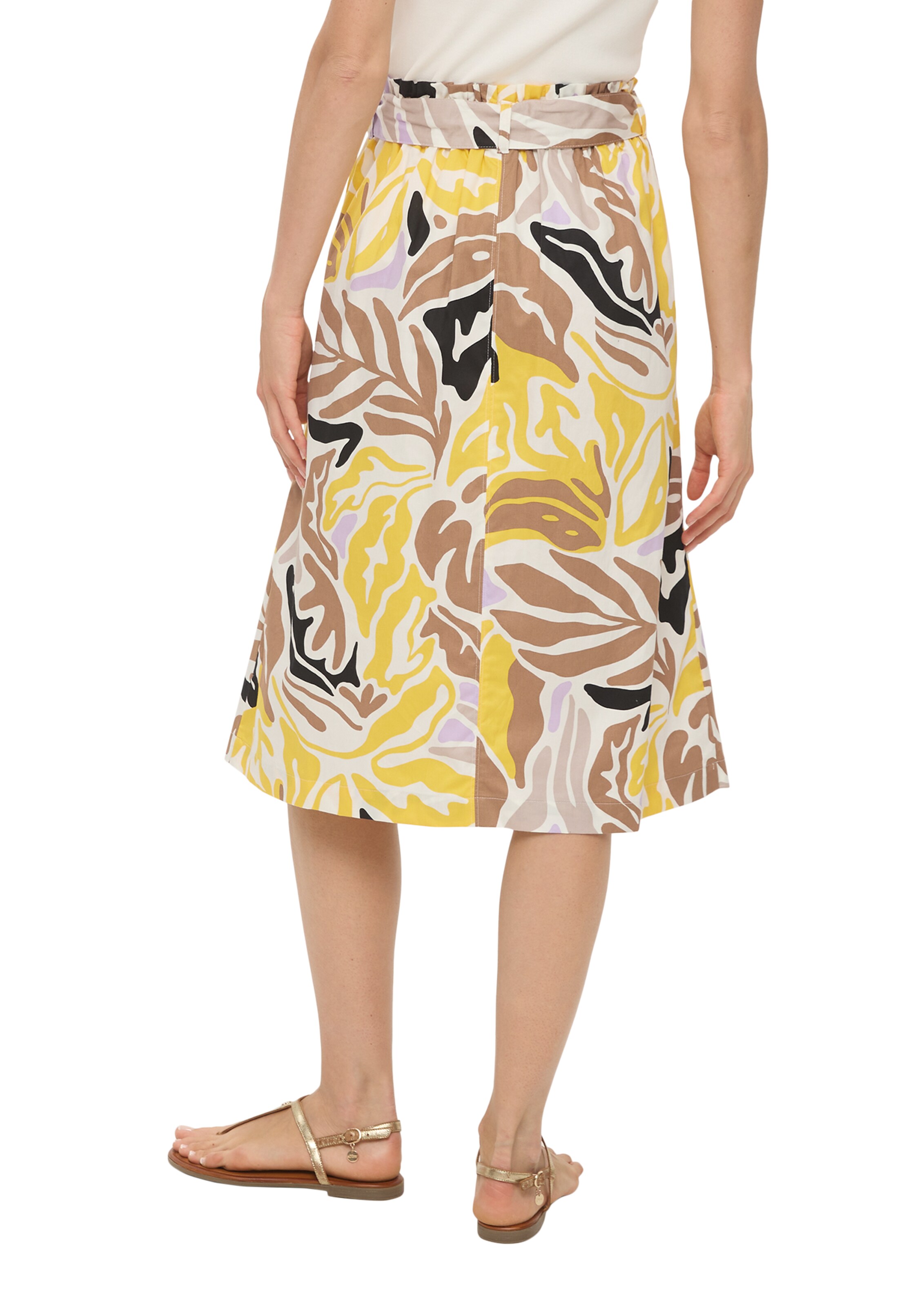 Jupe s.Oliver BLACK LABEL en jaune