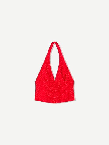 Haut Bershka en rouge