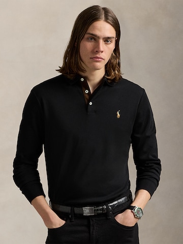 T-Shirt Polo Ralph Lauren en noir : devant