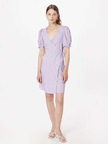 Robe Monki en violet : devant