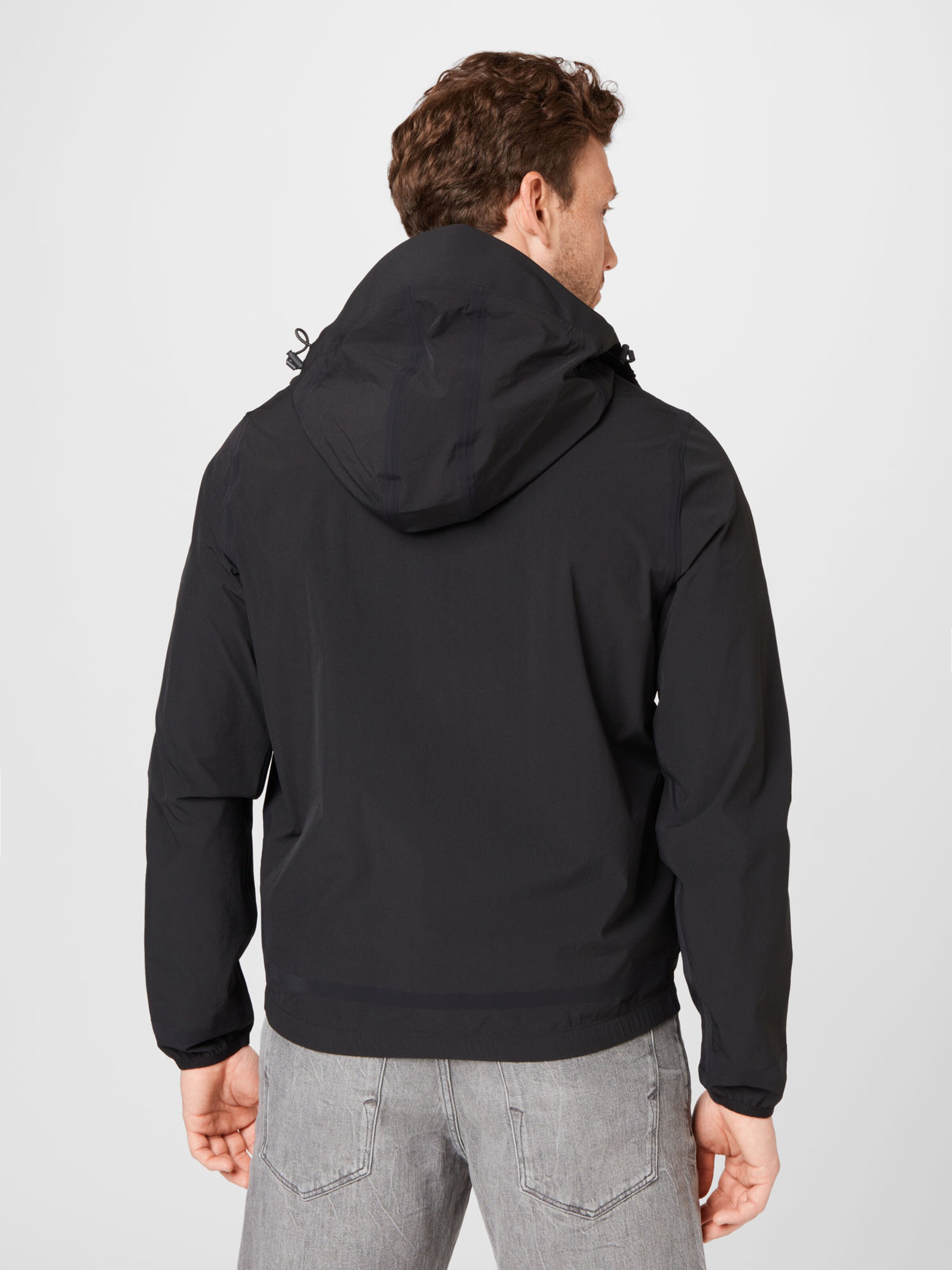 Männer Jacken LACOSTE Jacke in Schwarz - XM23660 Männer Jacken LACOSTE Jacke in Schwarz - XM23660