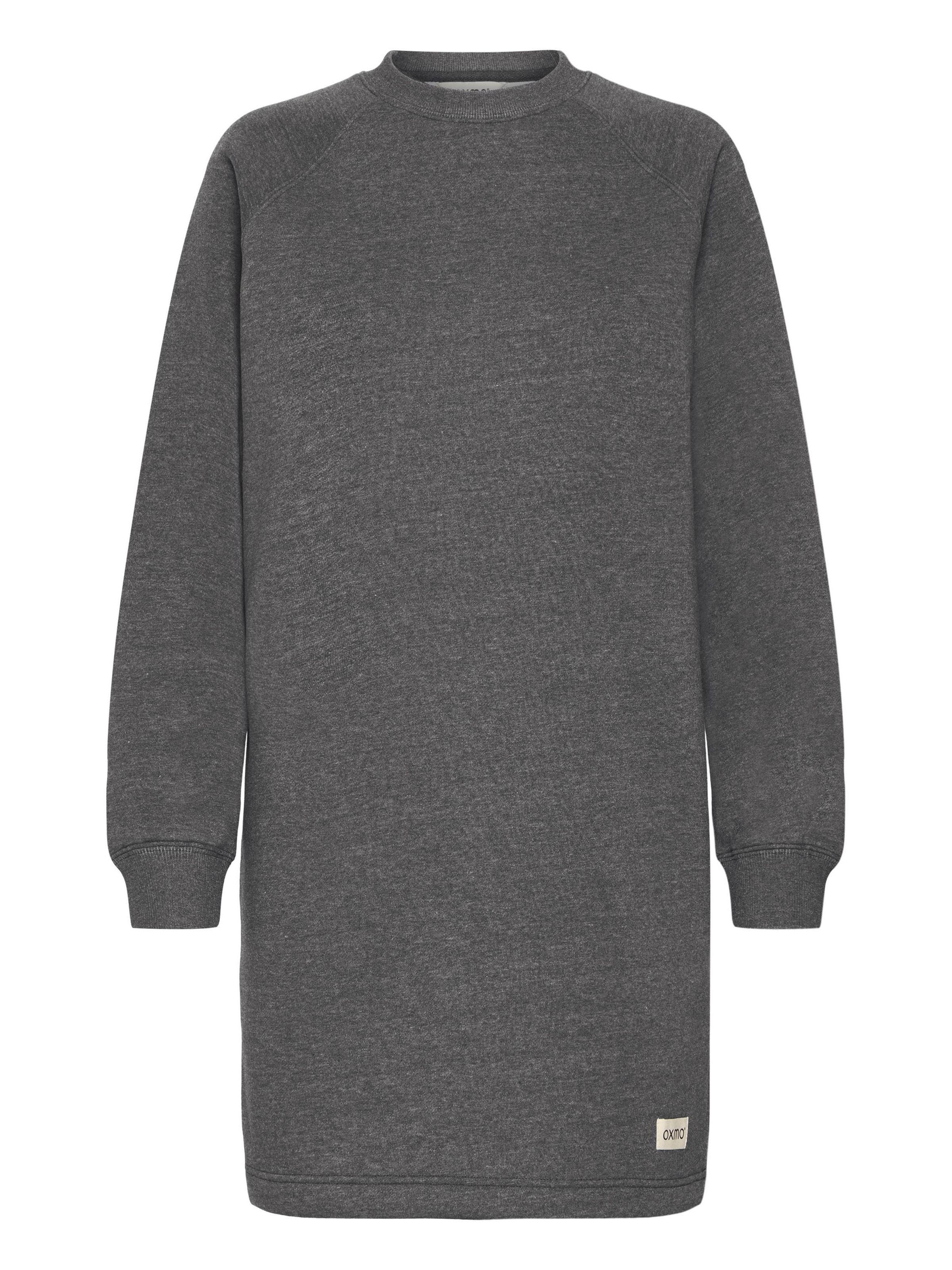 Oxmo Jurk ' OXKAREN ' in Grijs: voorkant