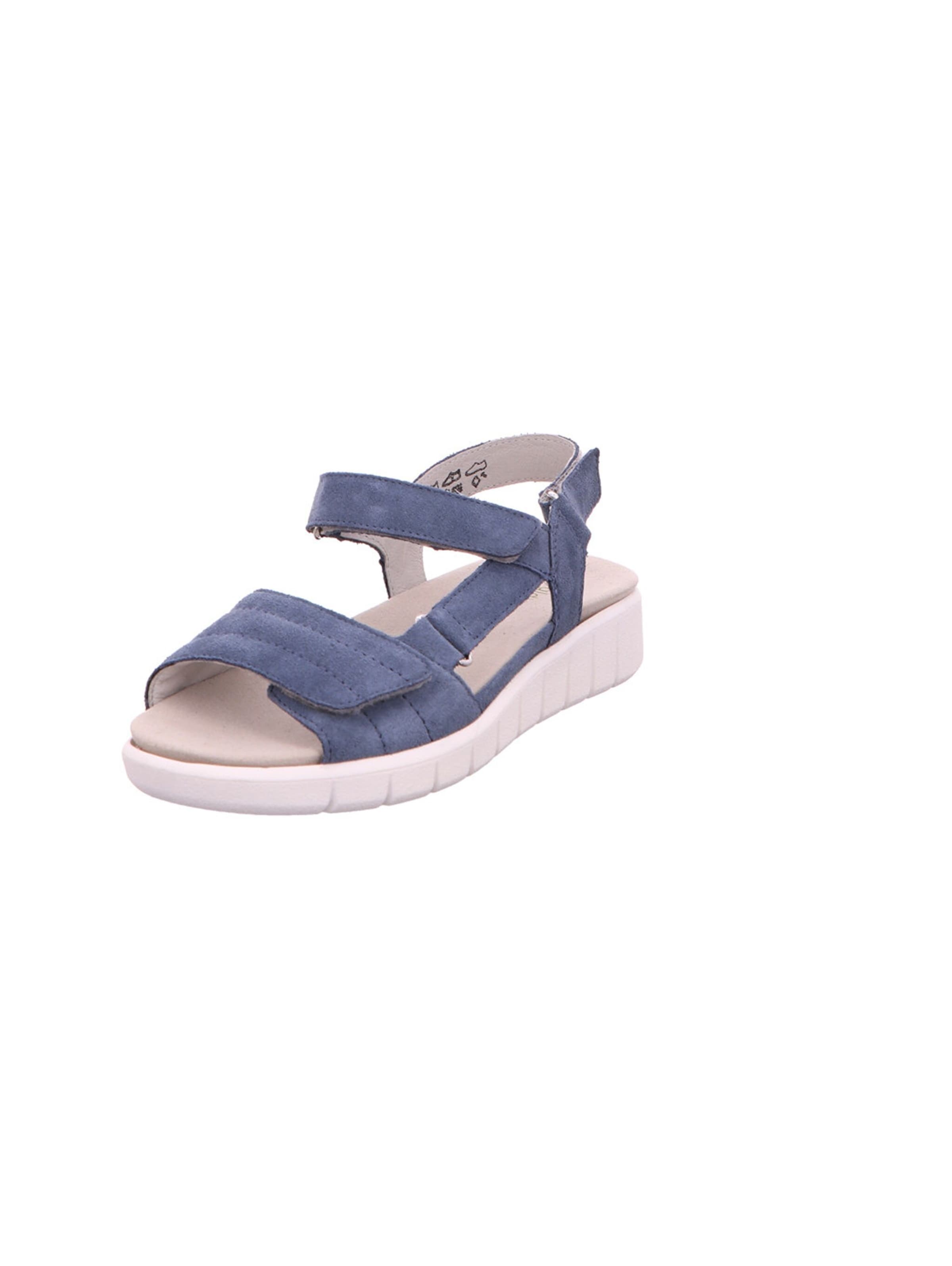 GABOR Strap Sandals 'H-Lotta' in Blue: front