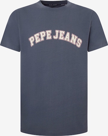 Pepe Jeans - Camiseta 'CLEMENT' en gris: frente
