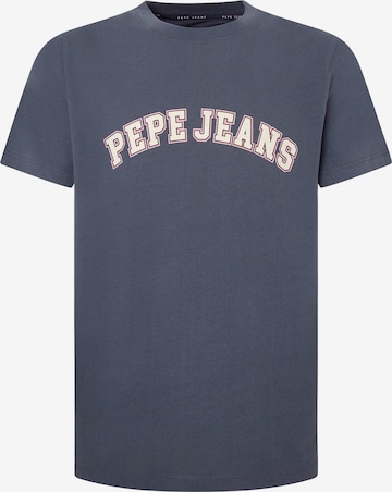 pilka Pepe Jeans Marškinėliai 'CLEMENT': priekis