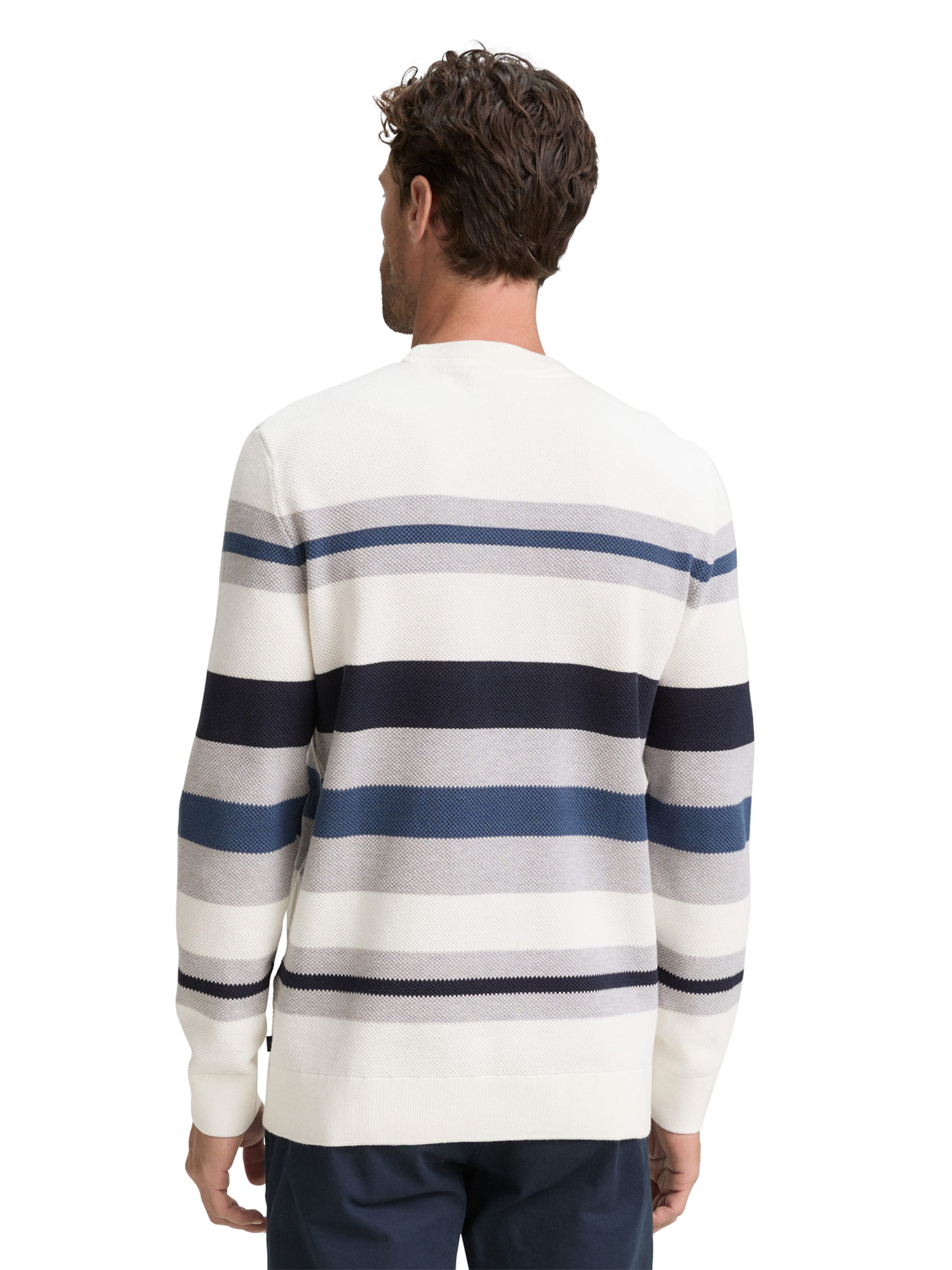 Pull-over TOM TAILOR en blanc