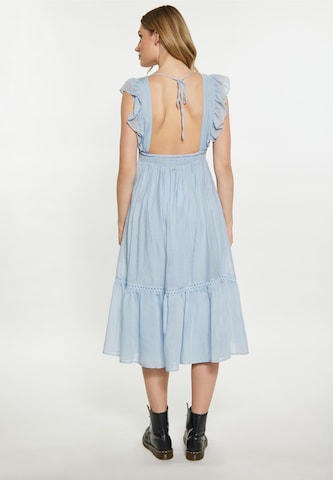 DreiMaster Vintage Summer Dress in Blue