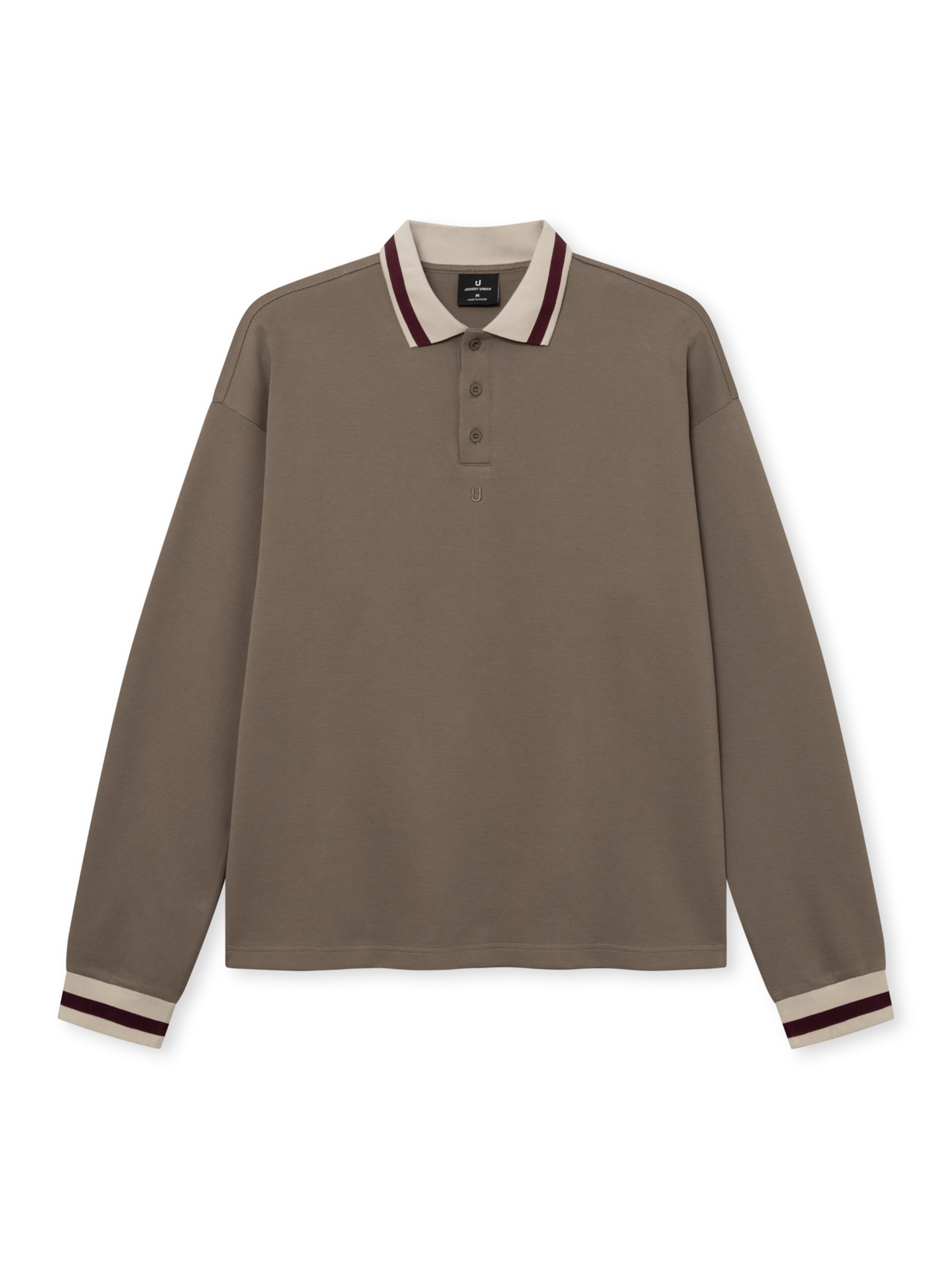 Johnny Urban Camisa 'Brandon' em estuque / lamacento / oliveira / cyclam, Vista do artigo