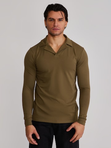 Maglietta di SikSilk in verde: frontale