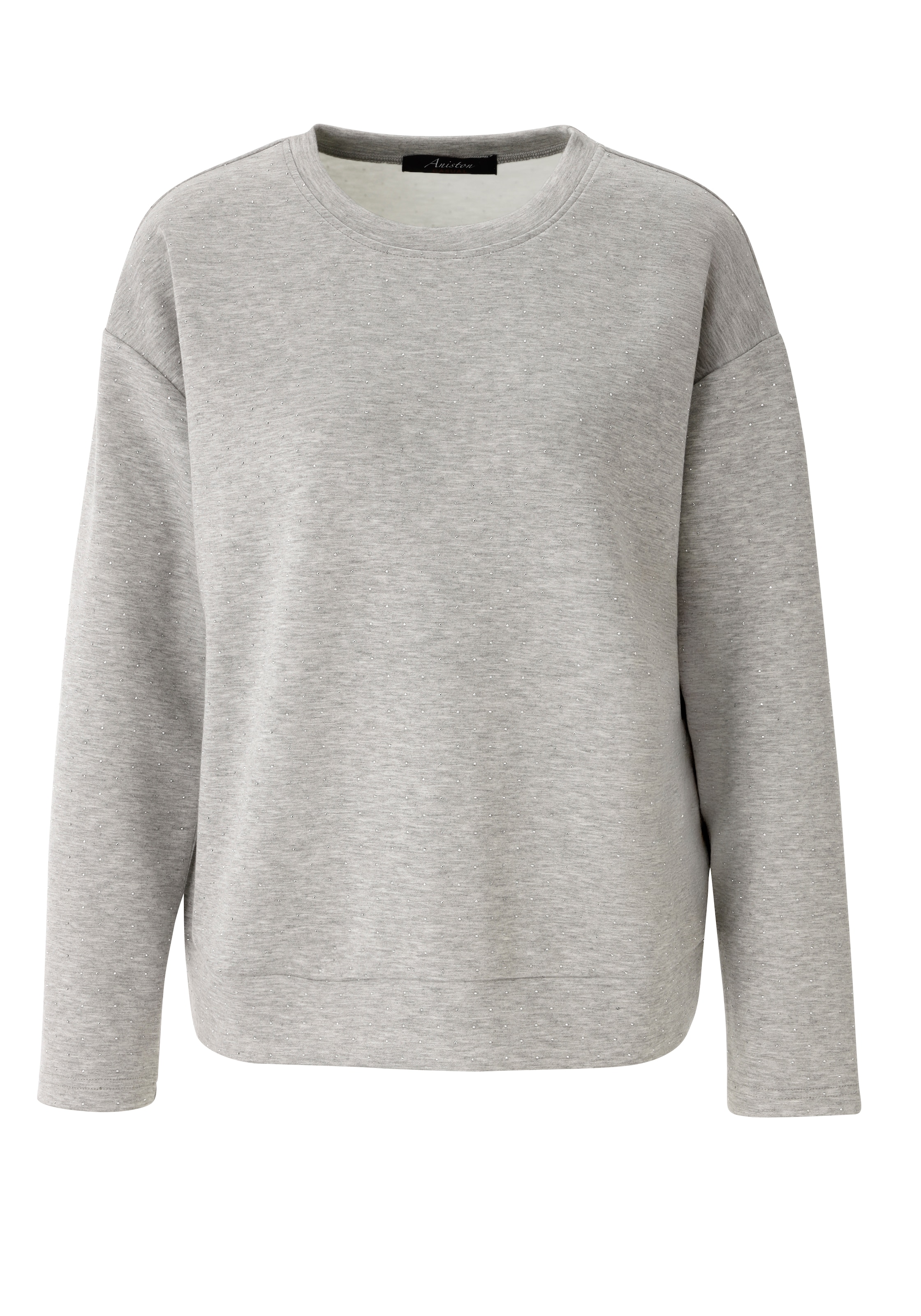 Aniston CASUAL Sweatshirt in Grey: front
