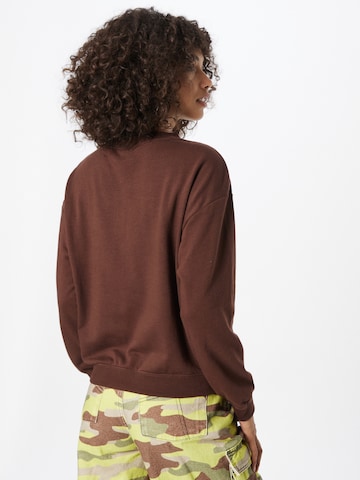 Monki Sweatshirt in Brown