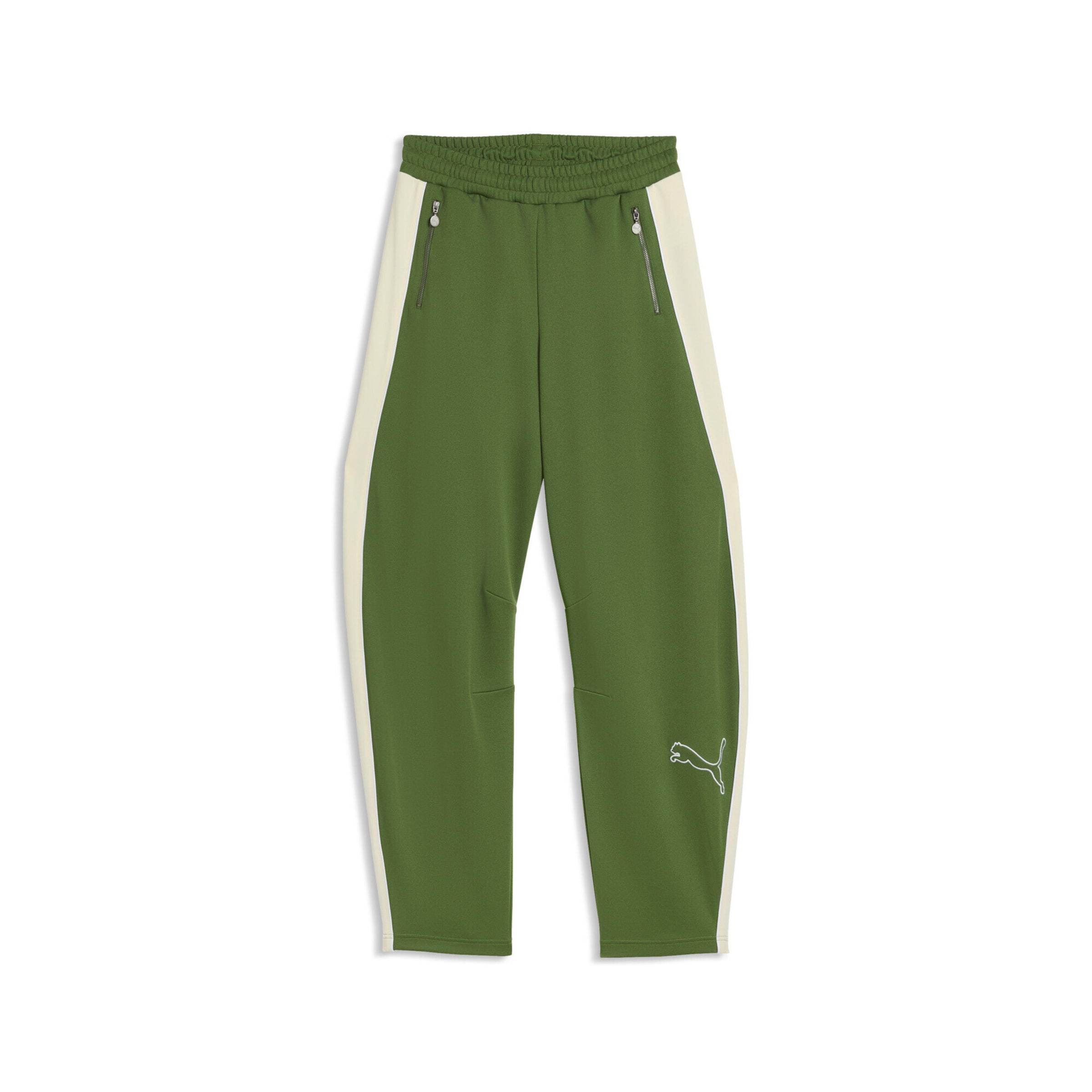 PUMA Sportbroek in XXS/Regular in de kleur Olijfgroen, Productweergave