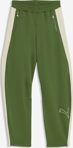 PUMA Sportbroek in Groen: voorkant