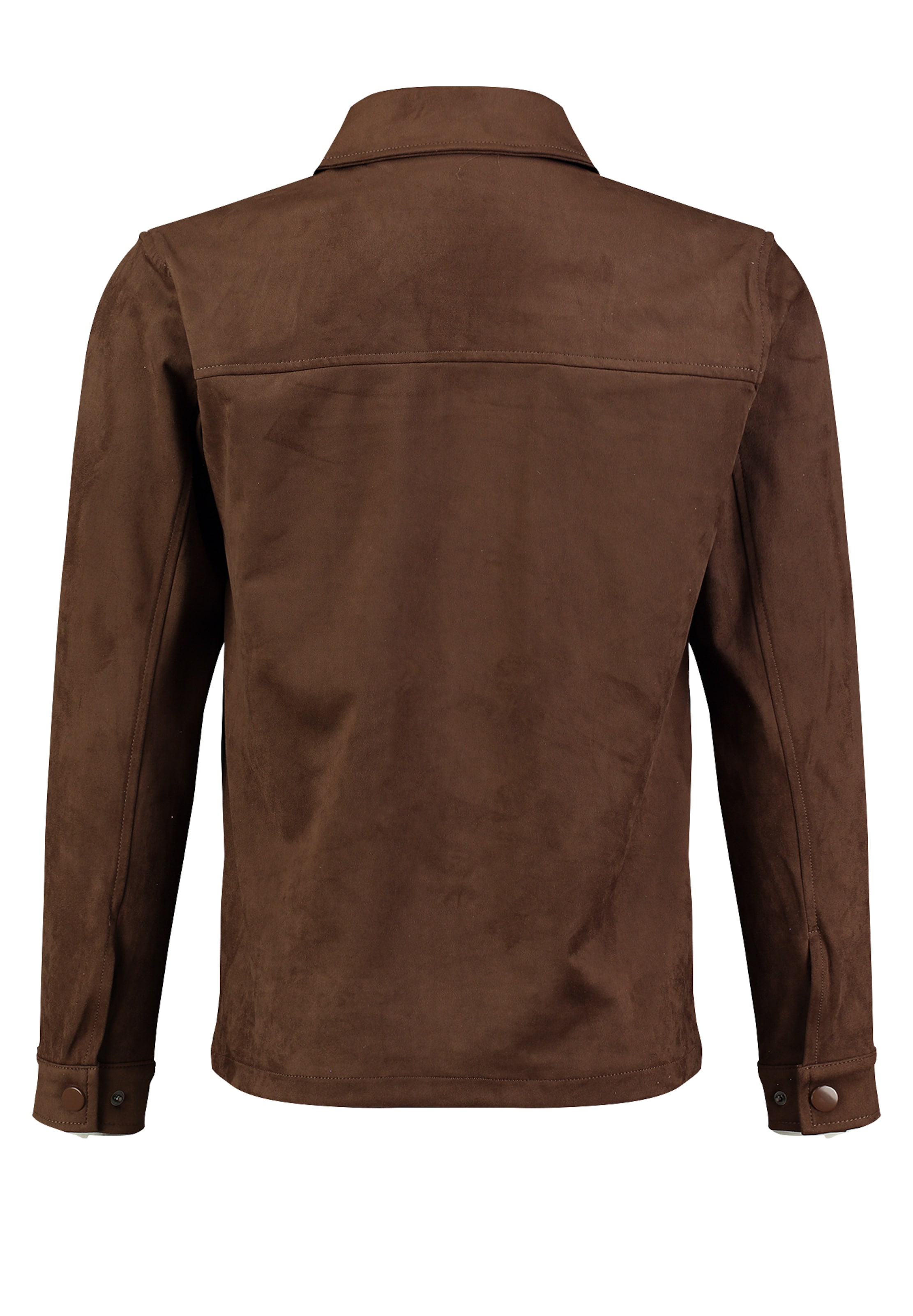 Regular fit Camicia ' BORDER ' di Key Largo in marrone