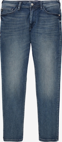 Coupe slim Jean TOM TAILOR DENIM en bleu : devant