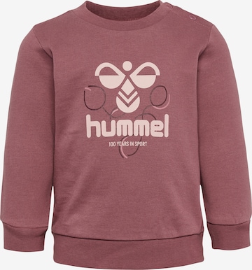 Hummel Sweatshirt 'LIME' in Lila: voorkant