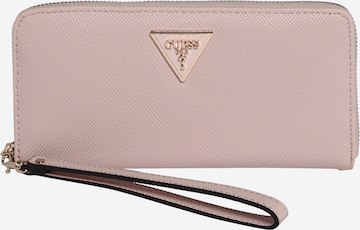 Porte-monnaies 'Laurel' GUESS en rose : devant