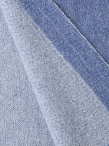 BELLEMERE NEW YORK Scarf 'Zweifarbiger Kaschmirschal' in Blue