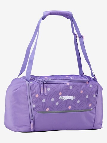 ergobag Athletic Gym Bag 'Sporttasche Sporttasche' in Purple: front