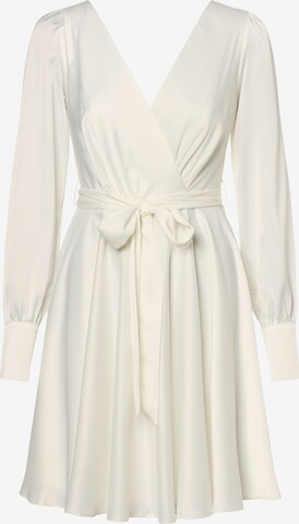 Marie Lund Cocktail Dress in Beige: front